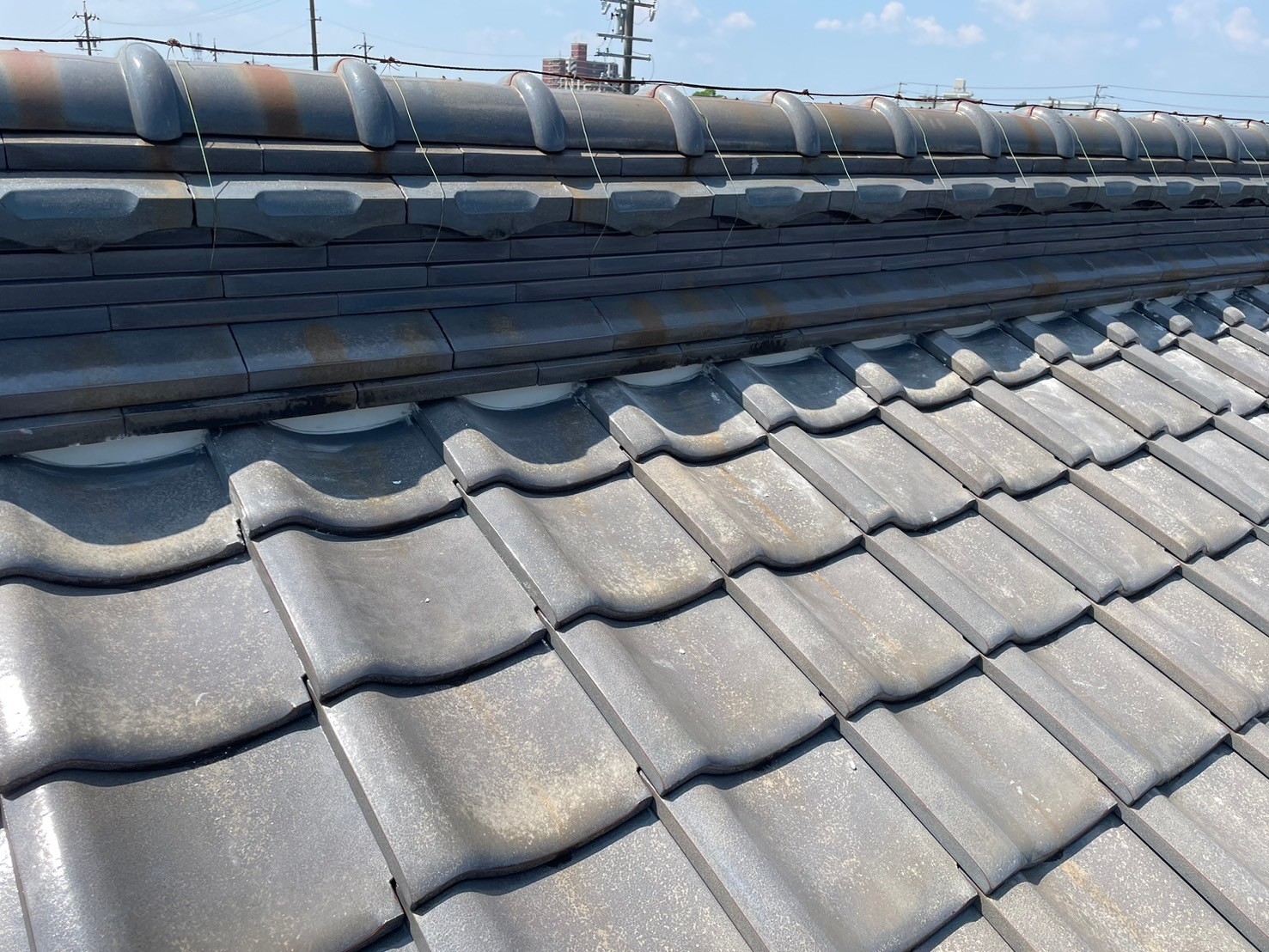 漆喰工事　施工後